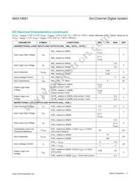 MAX14851AEE+T Datasheet Page 3