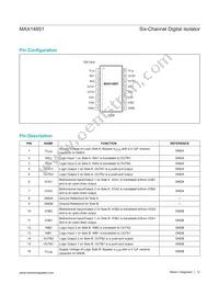 MAX14851AEE+T Datasheet Page 12