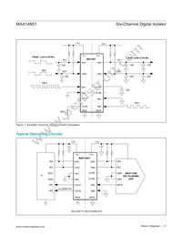 MAX14851AEE+T Datasheet Page 17