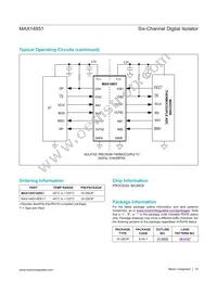 MAX14851AEE+T Datasheet Page 18