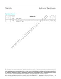 MAX14851AEE+T Datasheet Page 19