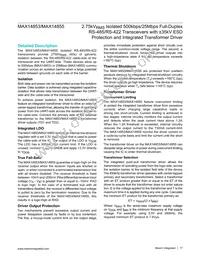 MAX14855GWE+ Datasheet Page 17