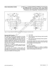 MAX14855GWE+ Datasheet Page 19