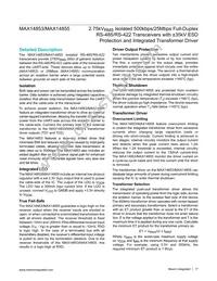 MAX14855GWE+T Datasheet Page 17