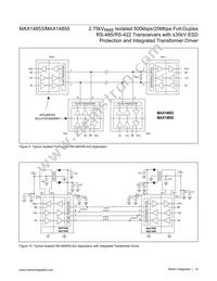 MAX14855GWE+T Datasheet Page 19