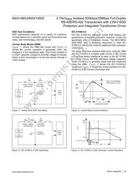 MAX14855GWE+T Datasheet Page 20