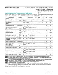 MAX14858GWE+T Datasheet Page 6