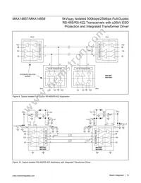 MAX14859GWE+ Datasheet Page 19