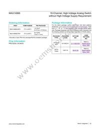 MAX14866UWZ+T Datasheet Page 22