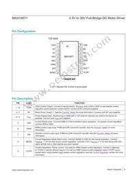 MAX14871EUE+ Datasheet Page 8