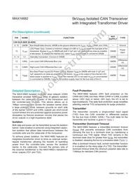 MAX14882AWE+T Datasheet Page 11