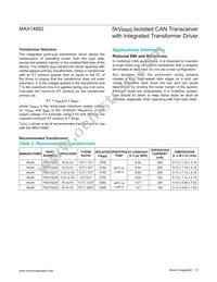 MAX14882AWE+T Datasheet Page 13