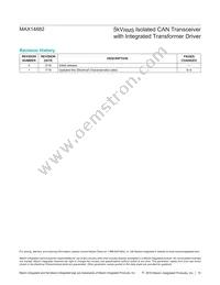 MAX14882AWE+T Datasheet Page 15