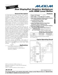 MAX14886CTL+ Datasheet Cover