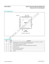 MAX14891EATP+T Datasheet Page 7