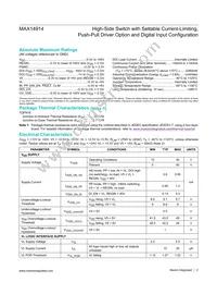 MAX14914ATE+T Datasheet Page 2