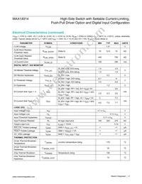 MAX14914ATE+T Datasheet Page 4