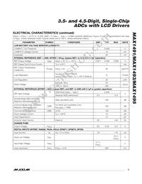 MAX1491CAI+T Datasheet Page 3