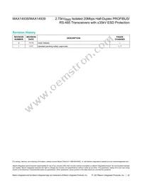 MAX14939GWE+T Datasheet Page 22