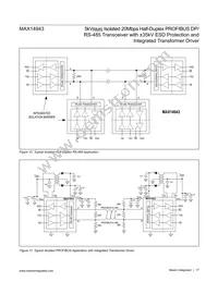 MAX14943GWE+T Datasheet Page 17