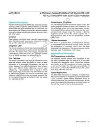 MAX14945EWE+T Datasheet Page 15