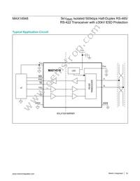 MAX14948EWE+T Datasheet Page 19