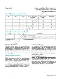 MAX14955ETL+T Datasheet Page 17