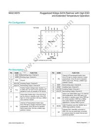 MAX14970ETP+T Datasheet Page 7