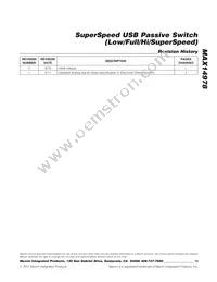 MAX14978ETO+T Datasheet Page 15