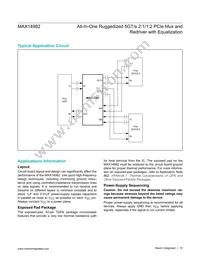 MAX14982ETO+T Datasheet Page 10