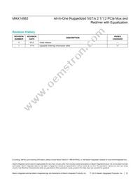 MAX14982ETO+T Datasheet Page 12