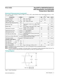 MAX14986ETI+T Datasheet Page 3