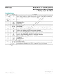 MAX14986ETI+T Datasheet Page 7