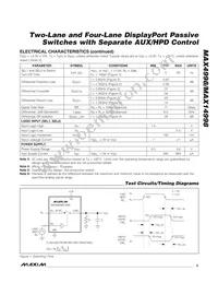 MAX14998ETO+TG3U Datasheet Page 3