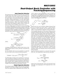 MAX15002ATL+T Datasheet Page 17