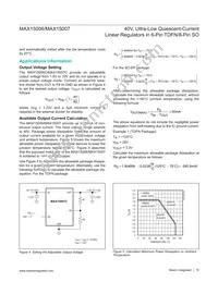 MAX15007AATT/V+ Datasheet Page 10