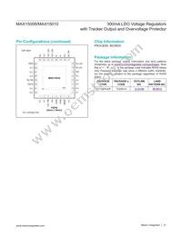 MAX15010ATJ+T Datasheet Page 21