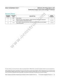 MAX15011ATJ+T Datasheet Page 22