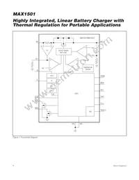 MAX1501ETE/V+T Datasheet Page 8
