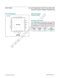 MAX15020ATP+TG002 Datasheet Page 17