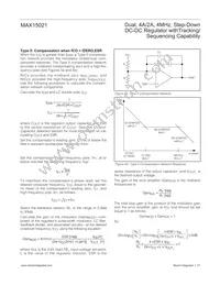 MAX15021ATI+T Datasheet Page 17