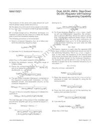 MAX15021ATI+T Datasheet Page 19