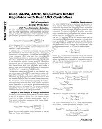 MAX15022ATI+T Datasheet Page 22