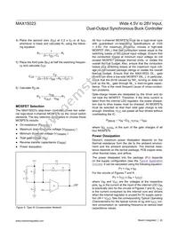 MAX15023ETG/V+T Datasheet Page 22