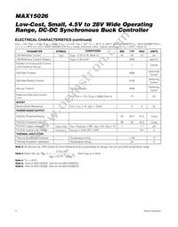 MAX15026BETD+C91 Datasheet Page 4