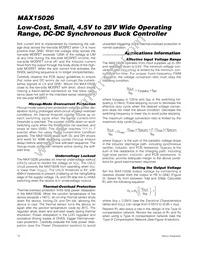 MAX15026BETD+C91 Datasheet Page 12