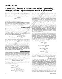 MAX15026BETD+C91 Datasheet Page 14