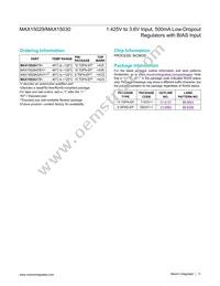 MAX15030ATB+ Datasheet Page 11