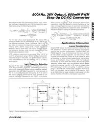 MAX15032ATA+T Datasheet Page 9