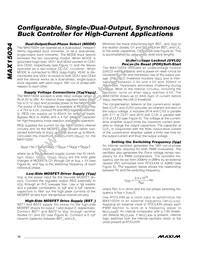 MAX15034AAUI+T Datasheet Page 12